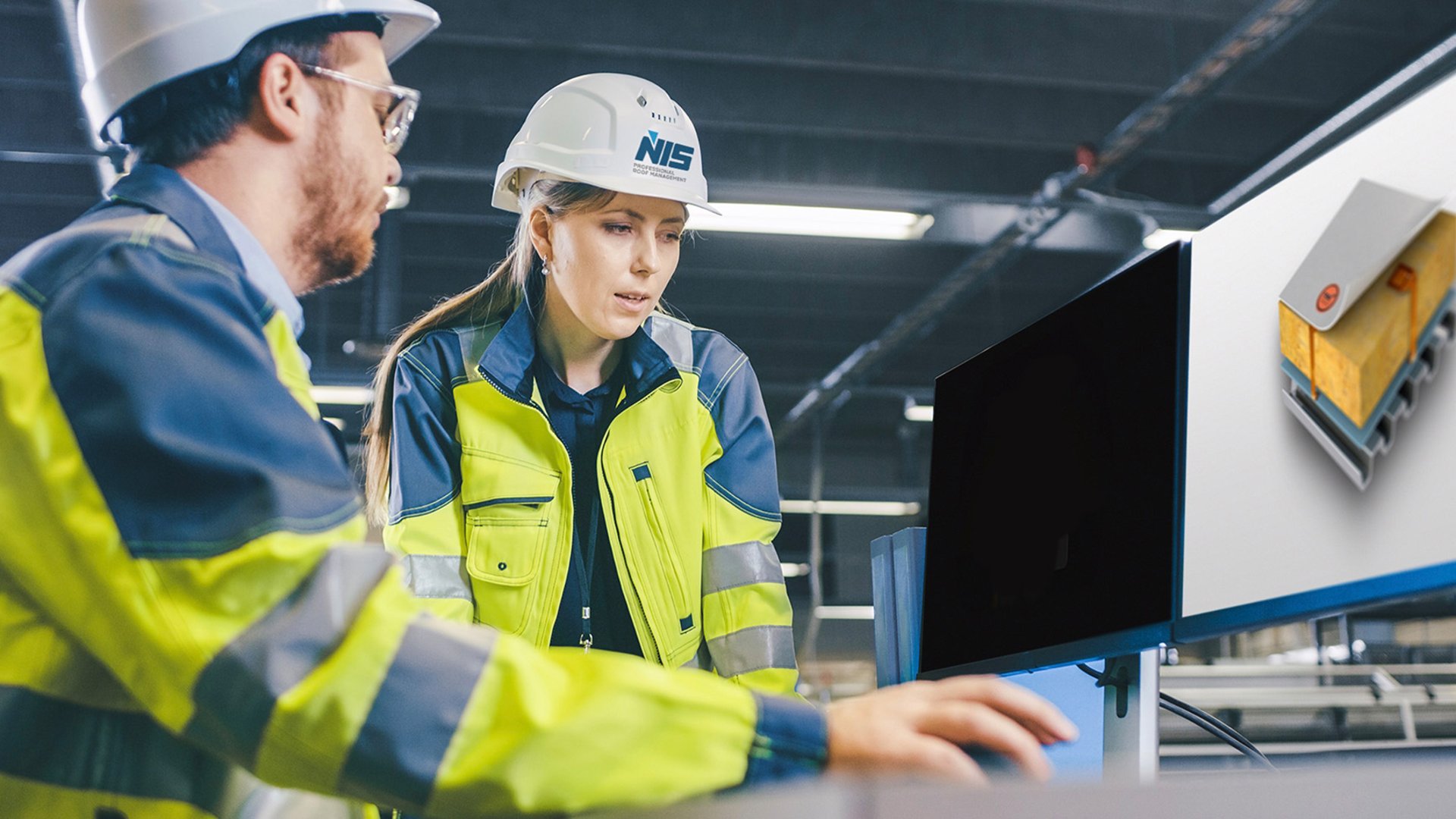 NIS Roof Monitoring| NIS Roof Management | Flachdach-Monitorung mit System | lange Lebensdauer