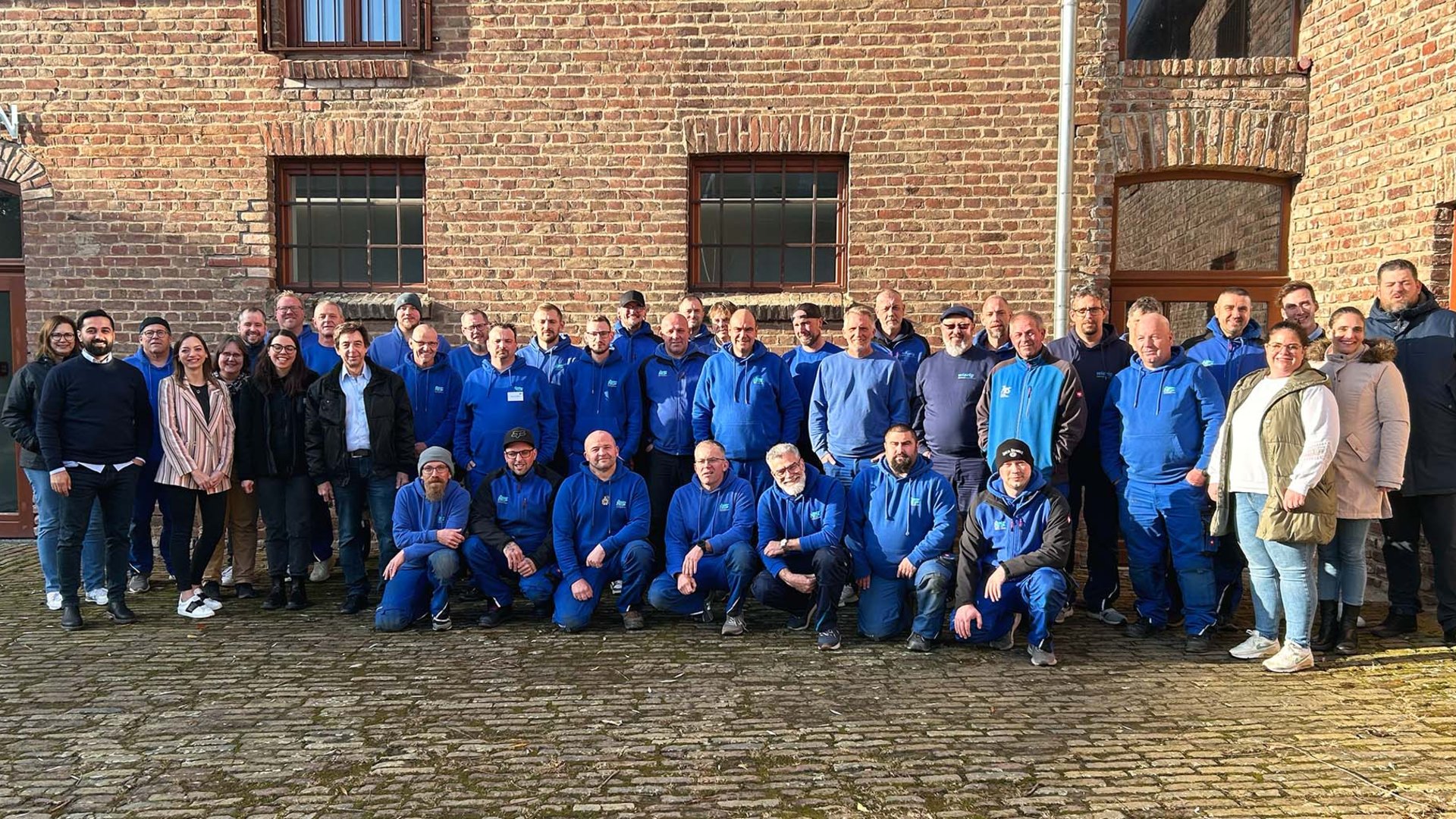 Teamfoto von Nordic Industrial Services